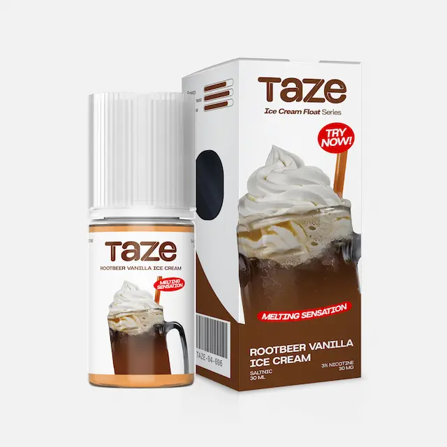 Taze Rootbeer Vanilla Ice Cream